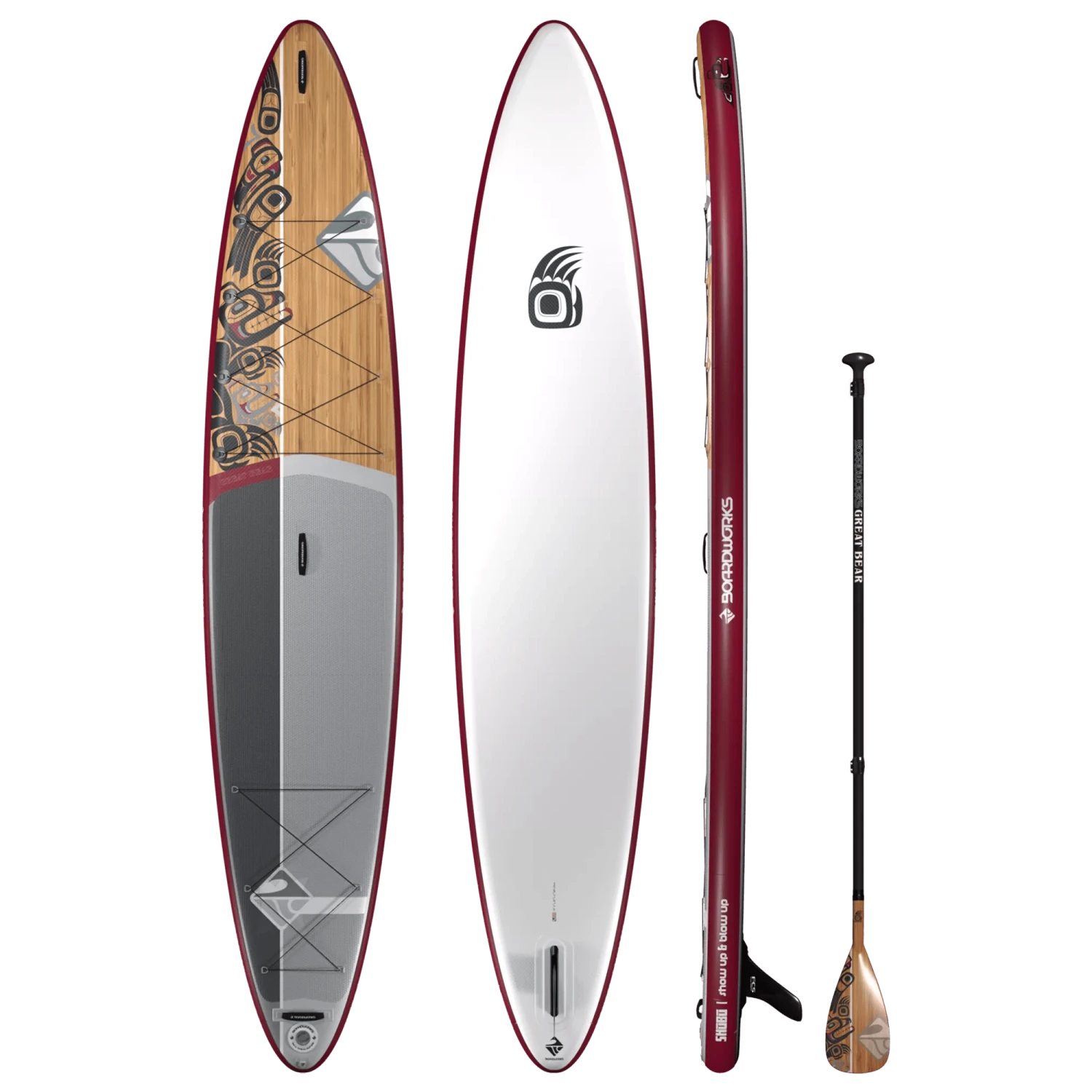 Shubu Great Bear 14' Inflatable Paddle Board 3 Shubu Great Bear 14' Inflatable Paddle Board