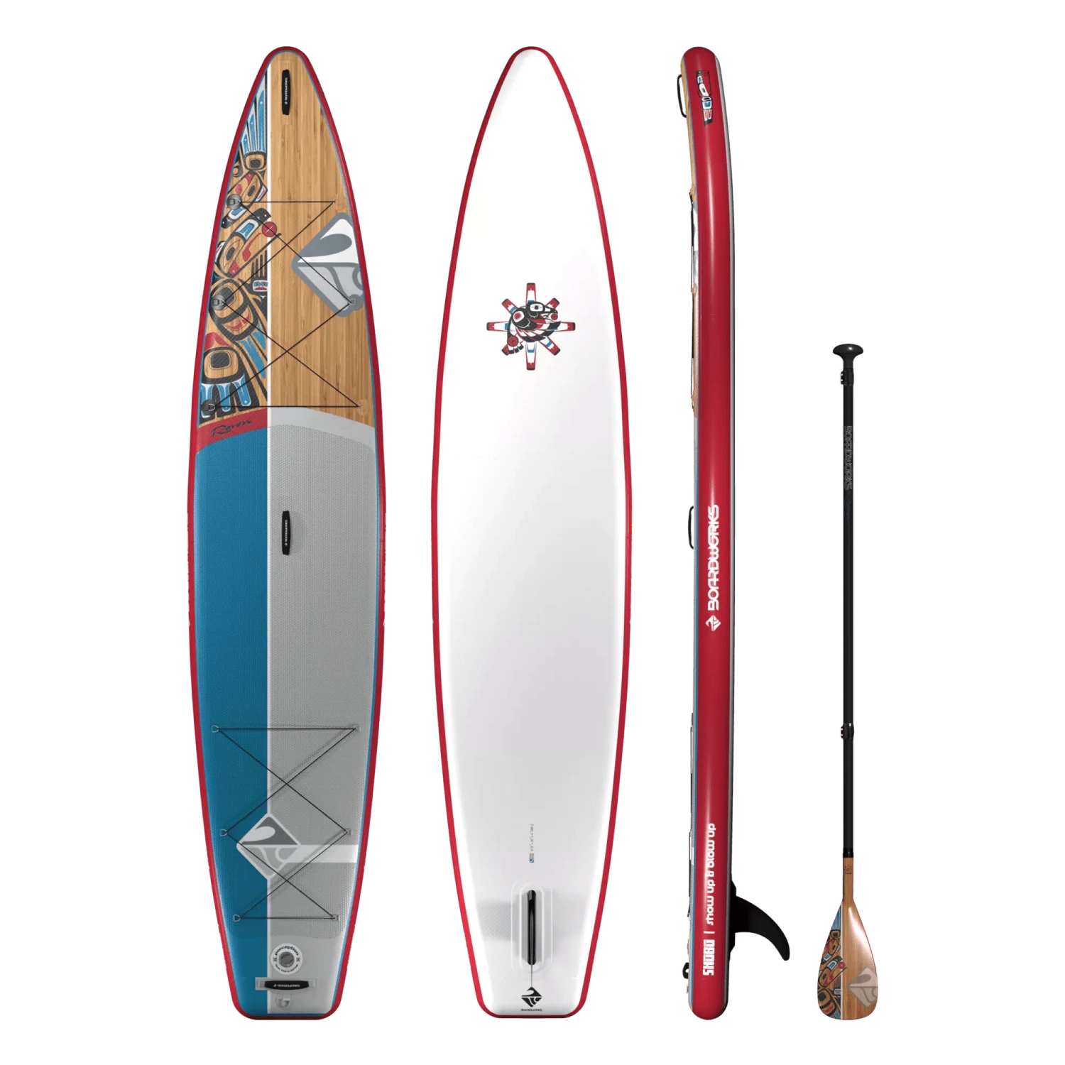 Shubu Raven 12'6" Inflatable Paddle Board 3 Shubu Raven 12'6" Inflatable Paddle Board
